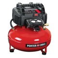 Portable Air Compressors | Porter-Cable C2002-ECOM 0.8 HP 6 Gallon Oil-Free Pancake Air Compressor image number 0