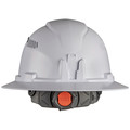 Klein Tools 60407 Vented Full Brim Hard Hat with Cordless Headlamp - White image number 4