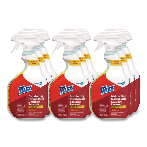 Cleaning & Janitorial Supplies | Tilex 35600 32 oz. Smart Tube Spray Disinfects Instant Mildew Remover (9/Carton) image number 0