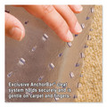 Office Chair Mats | ES Robbins 141032 36 x 48 Natural Origins Chair Mat with Lip for Carpet - Clear image number 1