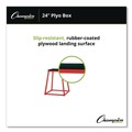 Toys | Champion Sports PXB24 21 in. x 21 in. Base 24 in. H Plyo Box - Red/Black image number 3