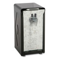 Paper Towel Holders | San Jamar H900BK 150 Capacity 3.75 in. x 4 in. x 7.5 in. Tall Fold Tabletop Napkin Dispenser - Black image number 2