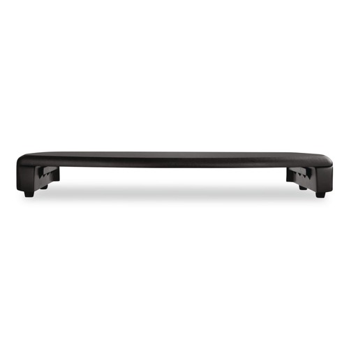Office Jansan | Kantek MS280B 23 in. x 13-1/4 in. x 3 in. CRT/LCD Stand With Keyboard Storage - Black image number 0