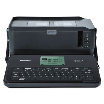 Brother P-Touch PT-D800W 12.25 in. x 7.5 in. x 6.12 in. 60 mm/s Print Speed Commercial/Lite Industrial Portable Label Maker