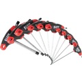 Hex Keys | Klein Tools JTH410E 4 in. SAE T-Handle Hex Key Set with Stand (10-Piece) image number 4