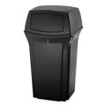 Trash Cans | Rubbermaid Commercial FG917188BLA Ranger 45-Gallon Fire-Safe Structural Foam Container - Black image number 0