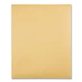 Office Jansan | Quality Park QUA37894 Trade Size 94 9.25 in. x 14.5 in. Square Flap Clasp/Gummed Closure Envelopes - Brown Kraft (100/Box) image number 1