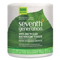 Toilet Paper | Seventh Generation 137038 100% Recycled 2-Ply Bathroom Tissue - White, Jumbo (500 Sheets/Roll, 60 Rolls/Carton) image number 0