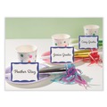 Office Jansan | Avery 05144 3.38 in. x 2.33 in. Printable Adhesive Name Badges - Blue Border (100/Pack) image number 3