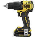 Hammer Drills | Factory Reconditioned Dewalt DCD709C2R ATOMIC 20V MAX Brushless Lithium-Ion Compact 1/2 in. Cordless Hammer Drill Kit image number 2