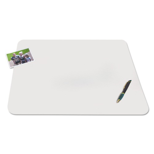 Bulk Savings Pricing 2 | Artistic 60740MS 17 in. x 12 in. Krystal View Desk Pad with Antimicrobial Protection - Matte Finish, Clear image number 0