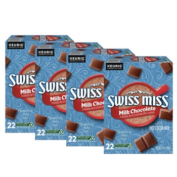 Swiss Miss Hot Cocoa K-Cups - Milk Chocolate (88/Carton)