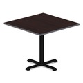  | Alera ALETTSQ36CM 35.38 in. W x 35.38 in. D Square Reversible Laminate Table Top - Medium Cherry/Mahogany image number 2