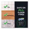 Cleaning Cloths | Swiffer 80374499 10 in. x 4.8 in. Sweeper Mop - White Cloth Head/Green/Silver Handle (6/Carton) image number 4