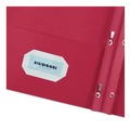 Office Jansan | Avery 47979 0.5 in. Capacity 11 in. x 8.5 in. Prong Fastener Two-Pocket Folder - Red (25/Box) image number 3