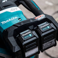 Rotary Hammers | Makita GRH06PM 80V max XGT (40V max X2) Brushless Lithium-Ion 2 in. Cordless AFT, AWS Capable AVT Rotary Hammer Kit with 2 Batteries (4 Ah) image number 10