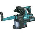 Rotary Hammers | Makita GRH10D1W 40V MAX XGT Brushless Cordless 13/16 in. SDS-PLUS AVT Rotary Hammer Kit with Dust Extractor (2.5 Ah) image number 4