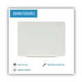  | MasterVision GL110101 60 in. x 48 in. Magnetic Glass Dry Erase Board - Opaque White image number 6