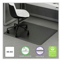 Cleaning & Janitorial Supplies | Deflecto CM24442FBLKSS 60 in. x 46 in. Ergonomic Sit Stand Mat - Black image number 3