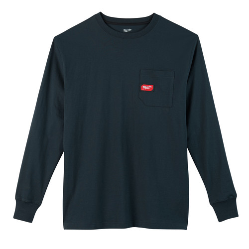 Shirts | Milwaukee 602 Heavy Duty Long Sleeve Pocket Tee Shirt image number 0