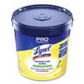 Cleaning & Janitorial Supplies | LYSOL Brand 19200-99856 6 in. x 8 in. 1-Ply Professional Disinfecting Wipe Bucket - Lemon and Lime Blossom White image number 7