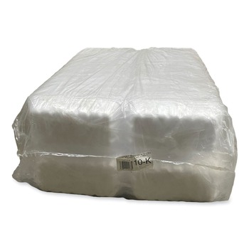 GEN 10.75 in. x 5.95 in. x 1.87 in. No. 10K Foam Meat Trays - White (250/Carton)