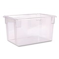 Food Trays, Containers, and Lids | Carlisle FLO 10624-07 StorPlus 18 in. x 26 in. x 15 in. 1-Compartment Plastic Polycarbonate Food Storage Container - Clear image number 0