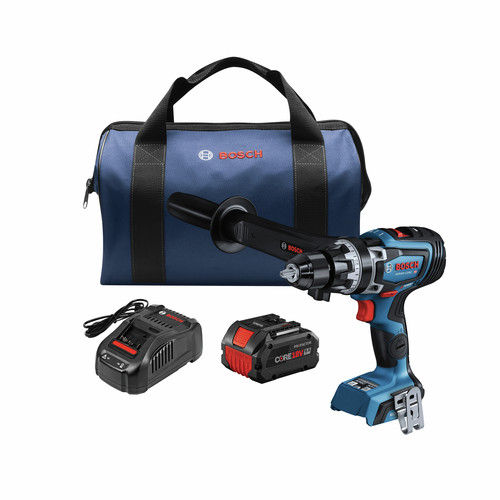 Hammer Drills | Bosch GSB18V-1330CB14 18V PROFACTOR Brushless Lithium-Ion 1/2 in. Cordless Hammer Drill Driver Kit (8 Ah) image number 0