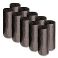 Trash Bags | Boardwalk X7658SKKR01 38 in. x 58 in. 60 gal. 1.2 mil Recycled Low-Density Polyethylene Can Liners - Black (100/Carton) image number 0
