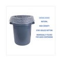 Trash Bags | Boardwalk Z8648VNK 43 in. x 48 in. 56 gal. 16 mic High Density Industrial Can Liners - Natural (200/Carton) image number 5