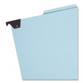Office Jansan | Smead 65115 2 Dividers Letter Size FasTab Hanging Pressboard Classification Folders - Blue image number 2