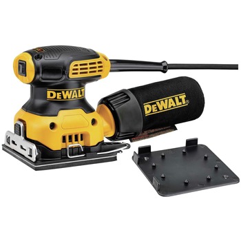 Factory Reconditioned Dewalt 2.3 Amp 1/4 Sheet Palm Grip Corded Sander Kit