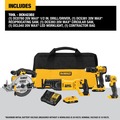 Clearance Center | Dewalt DCK423D2 20V MAX Lithium-Ion 4-Tool Combo Kit with 2 Batteries (2 Ah) image number 6