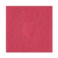 Cleaning & Janitorial Accessories | Boardwalk BWK4021RED 21 in. Diameter Buffing Floor Pads - Red (5/Carton) image number 5