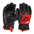 Work Gloves | Milwaukee 48-22-8782 Impact Resistant Cut Level 5 Goatskin Leather Gloves image number 0