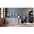 Office Filing Cabinets & Shelves | Alera 26135 15 in. x 25 in. x 28.38 in. Letter-Size 2-Drawer Economy Vertical File - Light Gray image number 5