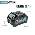 Makita GAU01M1 40V max XGT Brushless Lithium-Ion 10 in. x 8 ft. Cordless Pole Saw Kit (4 Ah) image number 9