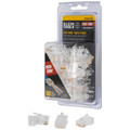 Electronics | Klein Tools VDV826-704 50-Piece  RJ-45/CAT6A/UTPUTP Modular Data Plug Set - Clear image number 0