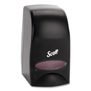 Scott 5 in. x 5.25 in. x 8.38 in. 1000 mL Essential Manual Skin Care Dispenser - Black