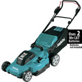 Push Mowers | Makita XML10Z 18V X2 (36V) LXT Brushless Lithium-Ion 21 in. Cordless Lawn Mower (Tool Only) image number 1