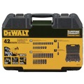 Impact Wrenches | Dewalt DCF913P2DWMT19248-BNDL 20V MAX Lithium-Ion 3/8 in. Cordless Impact Wrench Kit with (2) 5 Ah Batteries and (42-Piece) 6-Point 3/8 in. Combination Impact Socket Set Bundle image number 8