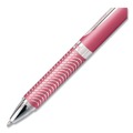 Bulk Savings Pricing 1 | Pentel BL407P-A EnerGel Medium 0.7 millimeter Retractable Alloy RT Gel Pen - Black Ink/Pink Barrel image number 3