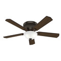 Ceiling Fans | Hunter 59548 54 in. Chauncey Onyx Bengal Ceiling Fan with LED Light Kit and Remote Control image number 8