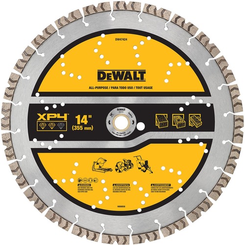 Clearance Center | Dewalt DW47224 12 in. XP4 All-Purpose Segmented Diamond Blade image number 0