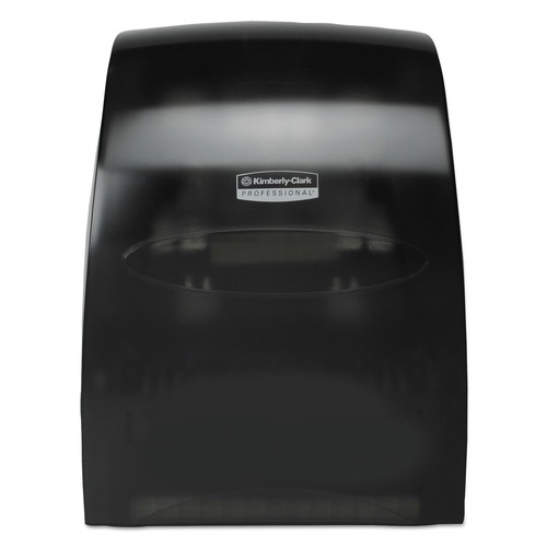 Cleaning & Janitorial Supplies | Kimberly-Clark Professional 09996 Sanitouch Hard Roll 12.63 in. x 10.2 in. x 16.13 in. Towel Dispenser - Smoke image number 0
