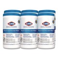 Office Jansan | Clorox Healthcare 35309 1 Ply 6.75 in. x 9 in. Unscented Bleach Germicidal Wipes - White (6/Carton) image number 0