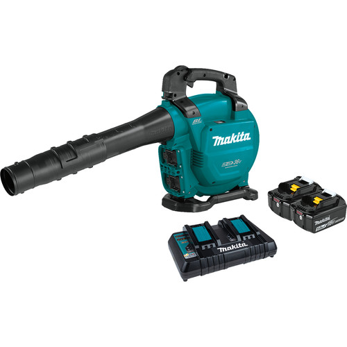 Handheld Blowers | Factory Reconditioned Makita XBU04PT-R 18V X2 (36V) LXT Brushless Lithium-Ion Cordless Blower Kit with 2 Batteries (5 Ah) image number 0
