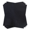 Paper Towels and Napkins | GEN 1401 9 in. x 4.5 in. 1-Ply Cocktail Napkins - Black (4000/Carton) image number 2