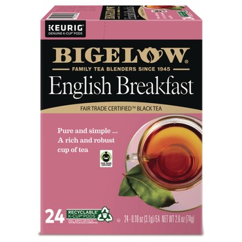 Bigelow Tea K-Cups Pack - English Breakfast (24/Box)