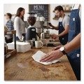 Office Jansan | Boardwalk BWK-N8200 13 in. x 21 in. Foodservice Wipers - White (150/Carton) image number 2